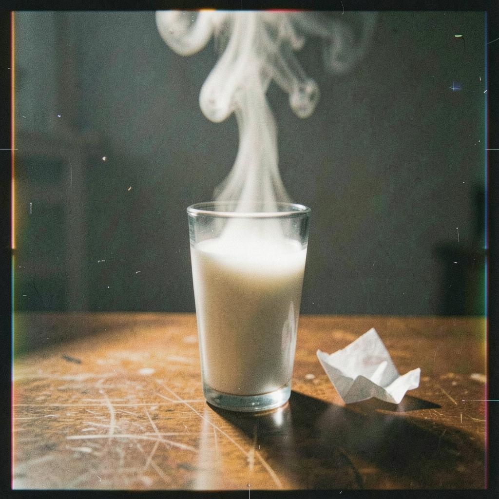 Røg i glasset artwork