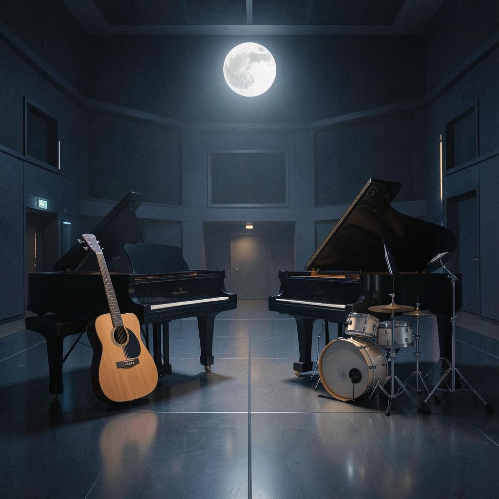 A night in the Quiet of the Moon artwork
