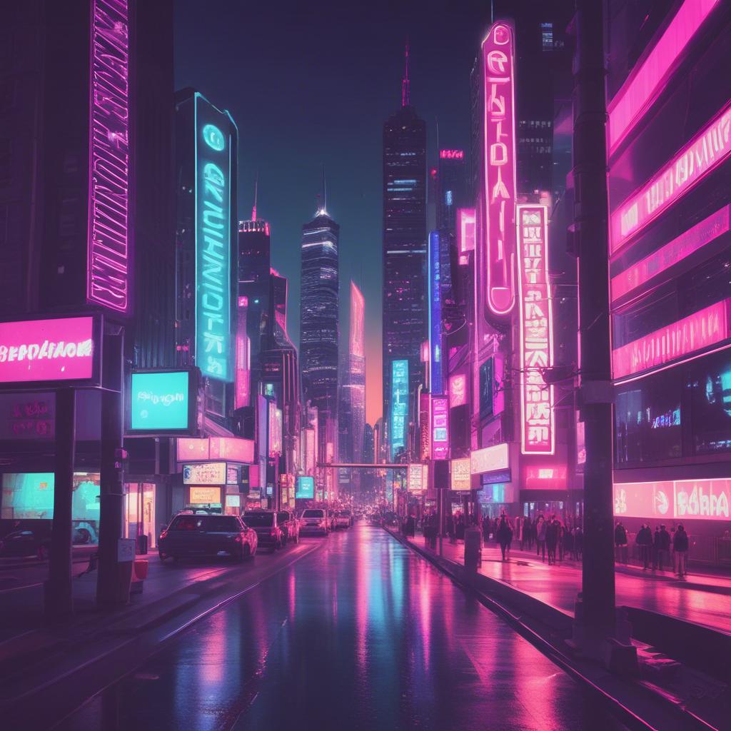 Neon Shadows artwork