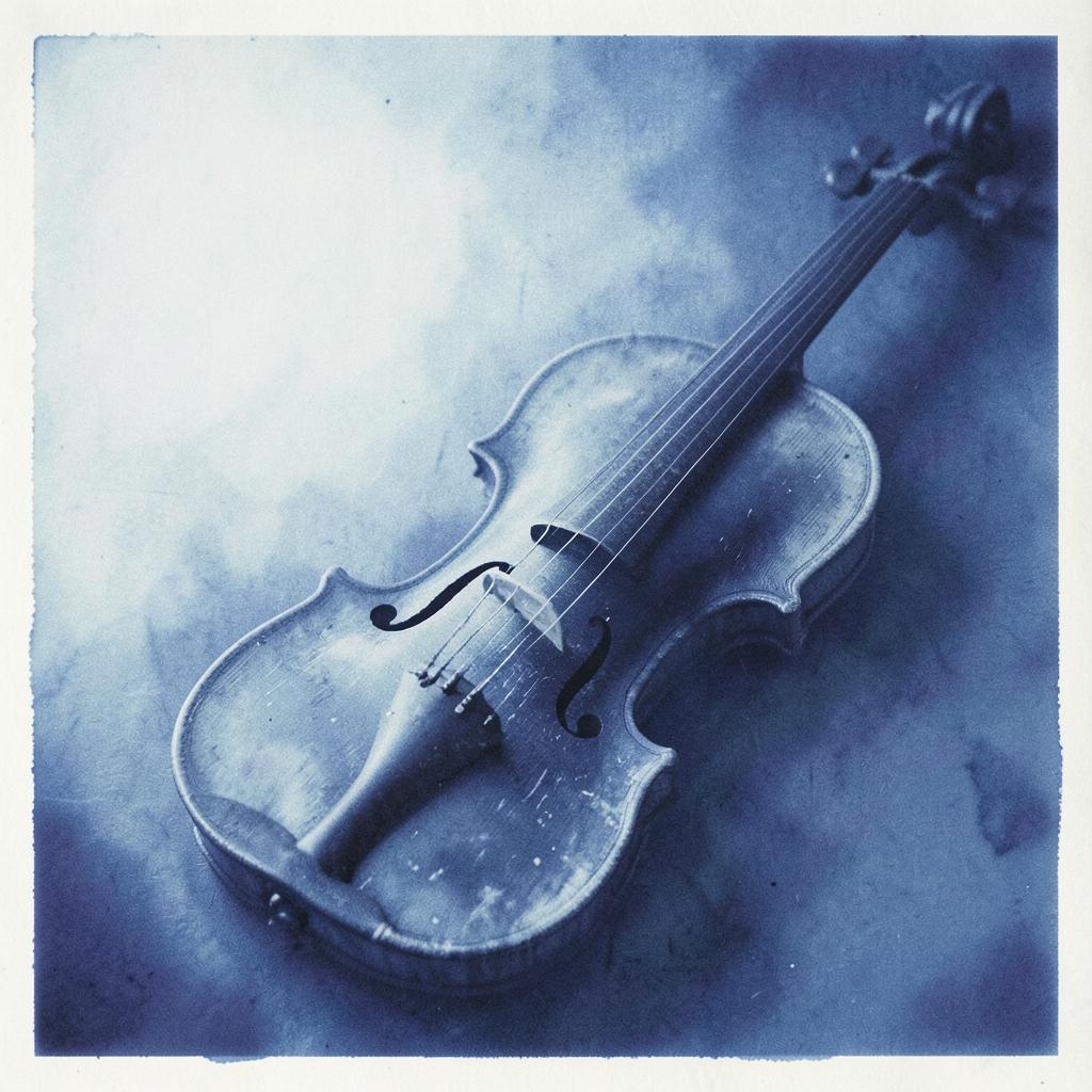 Weary violin artwork