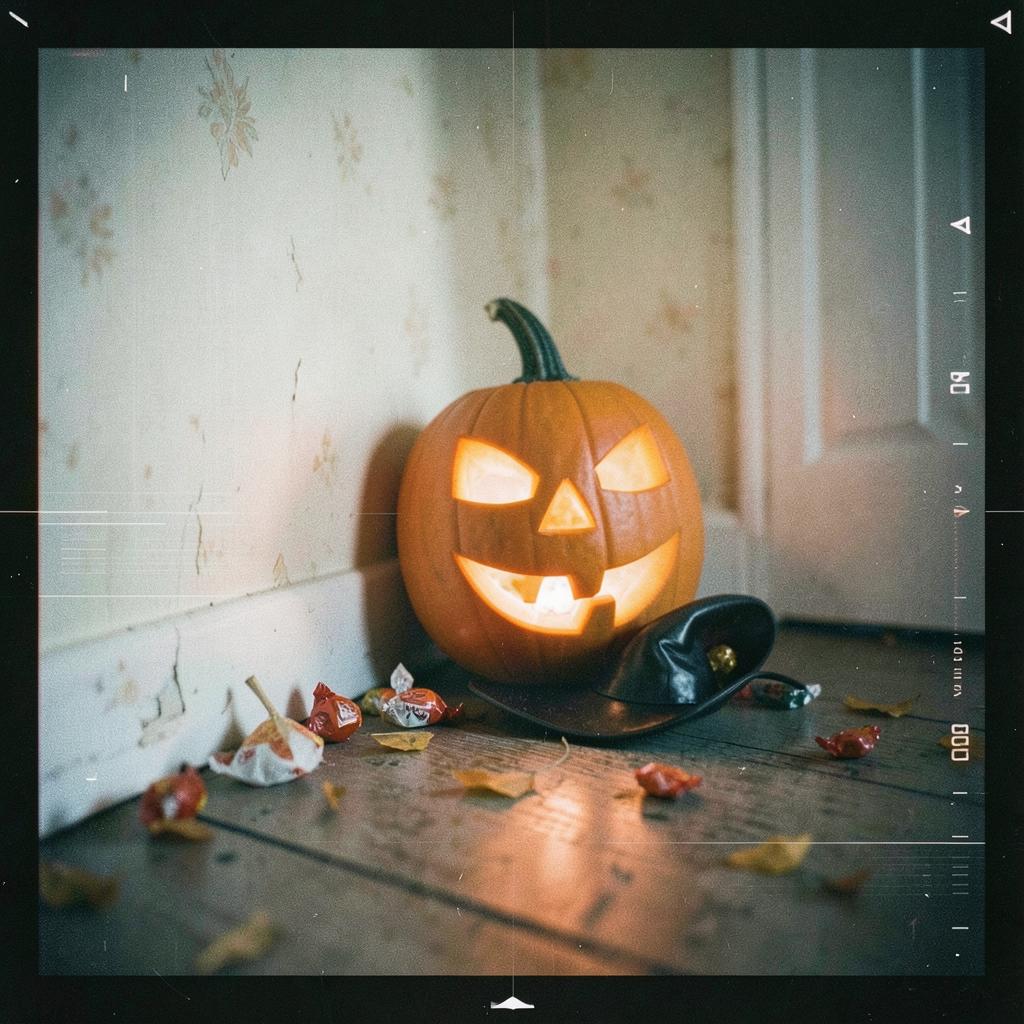 Trick-or-Treat electro-swing artwork