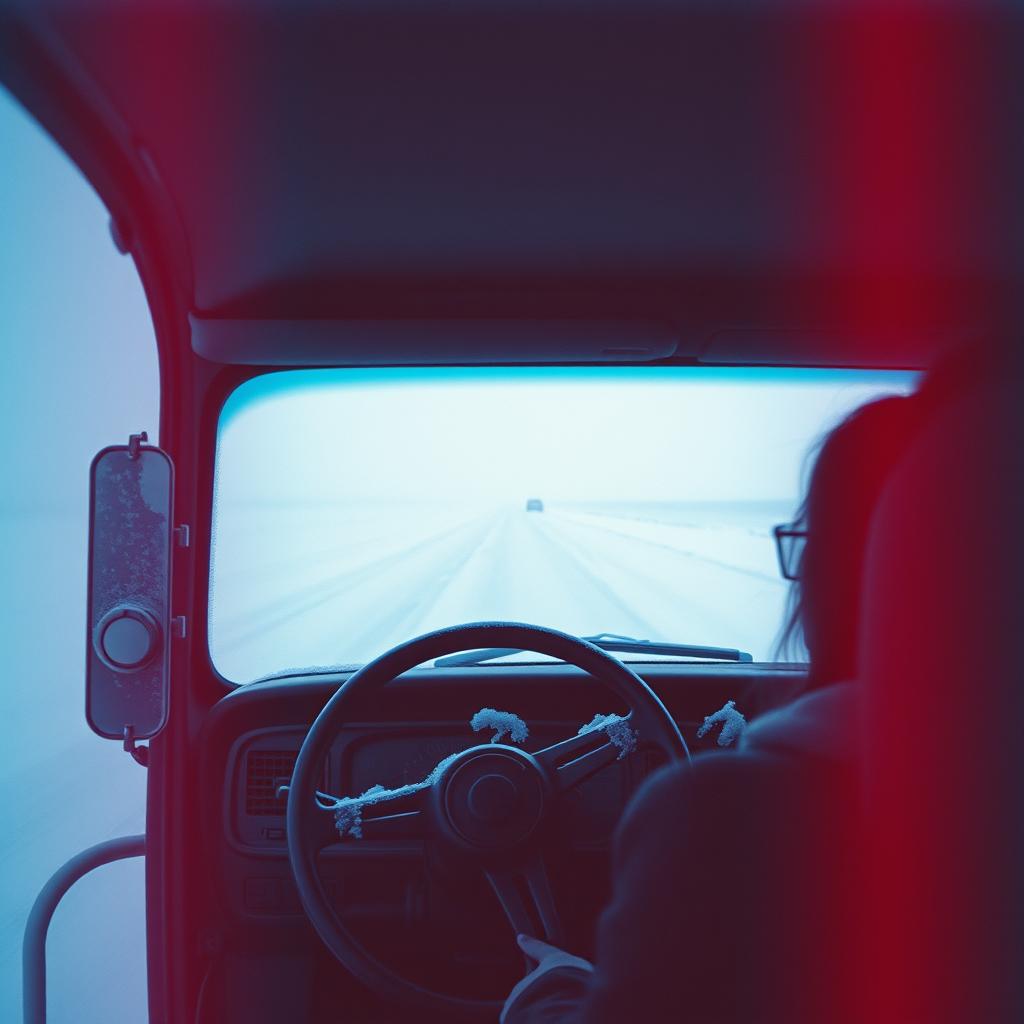 Cold on the road artwork