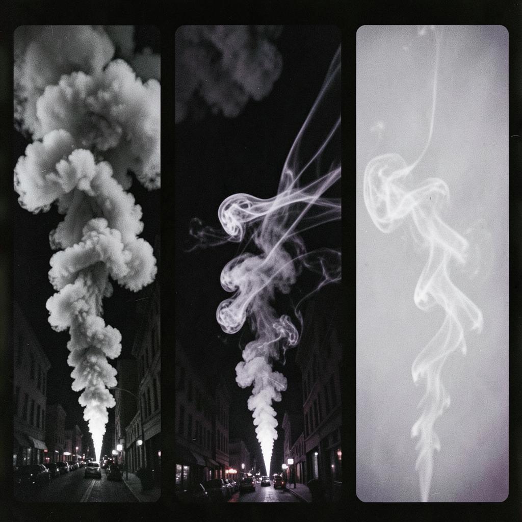 just follow the smoke trails! artwork