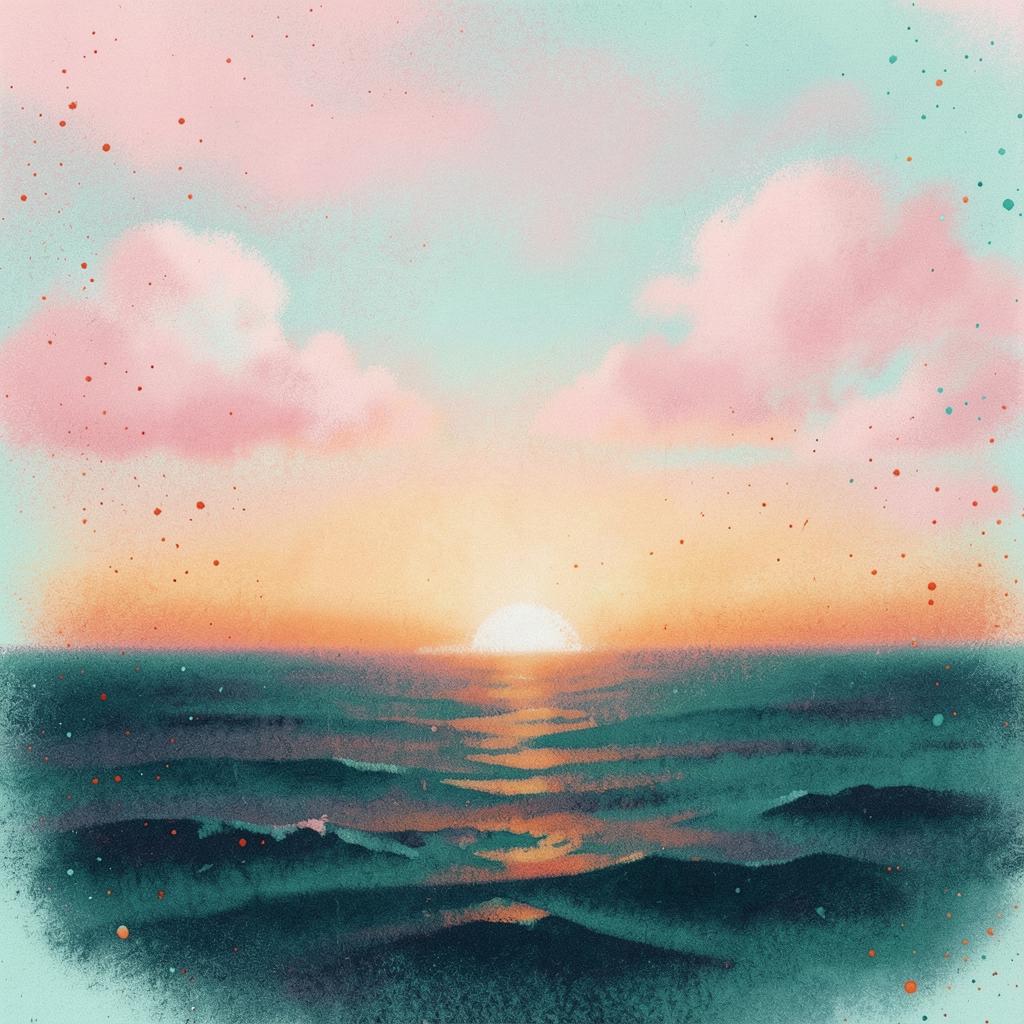 Океанский закат (Фортепиано и хор). +2 artwork