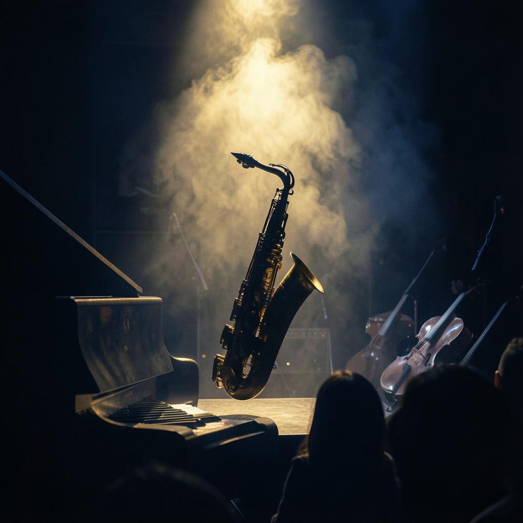 Saxophone cries artwork