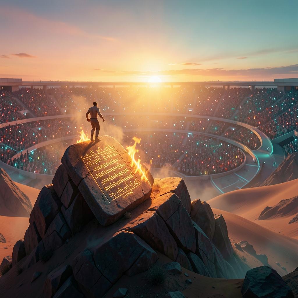 Stone Tablets and Fire artwork