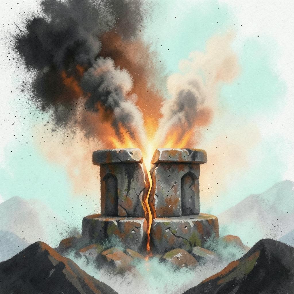 열왕기상 18:21 | 1 Kings 18:21 artwork