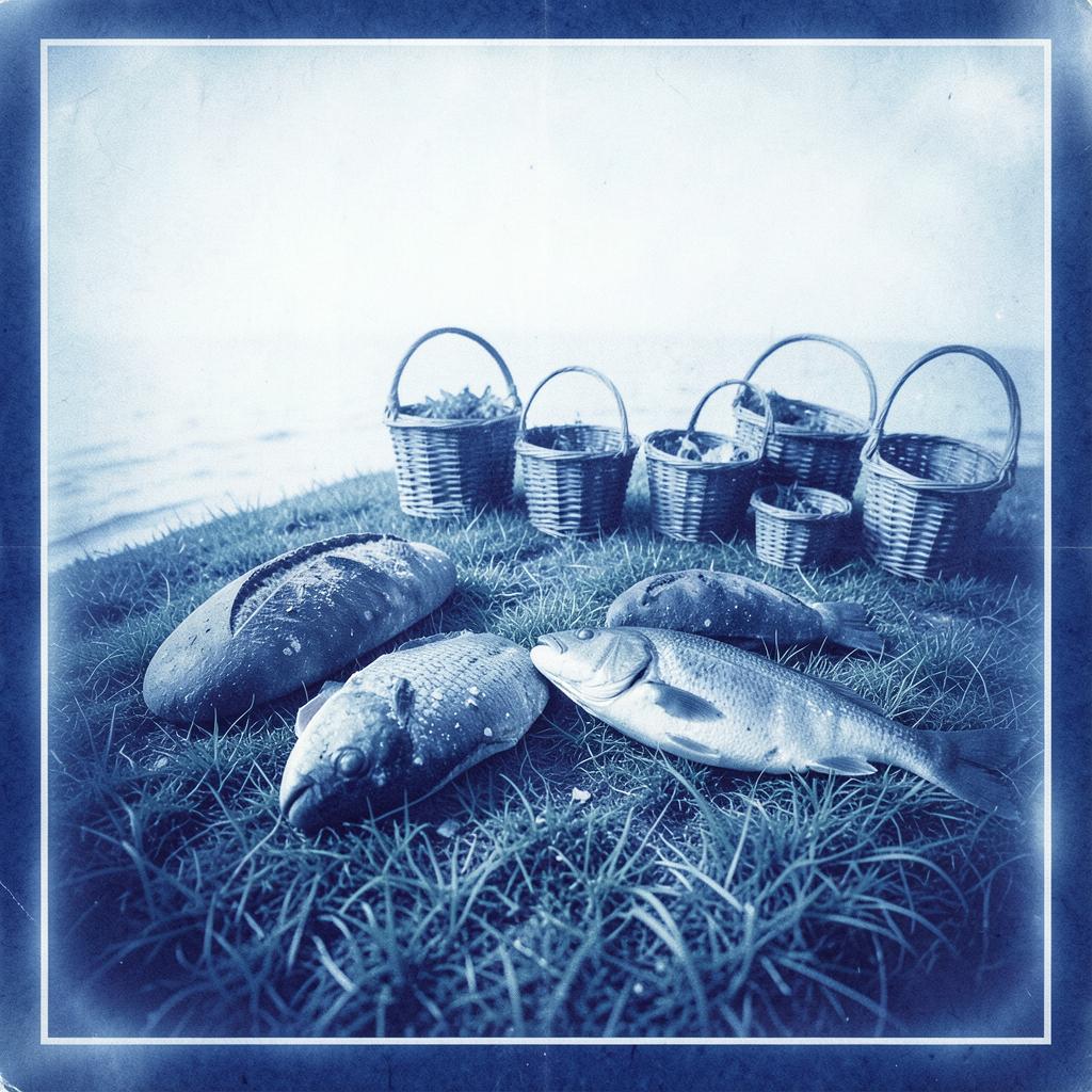 MARK CH 6C Five Loaves and the Sea artwork