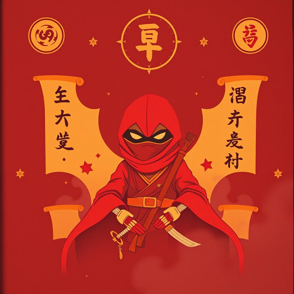 🔥 CRIMSON NINJA DAKINI FORCE 🔥 artwork