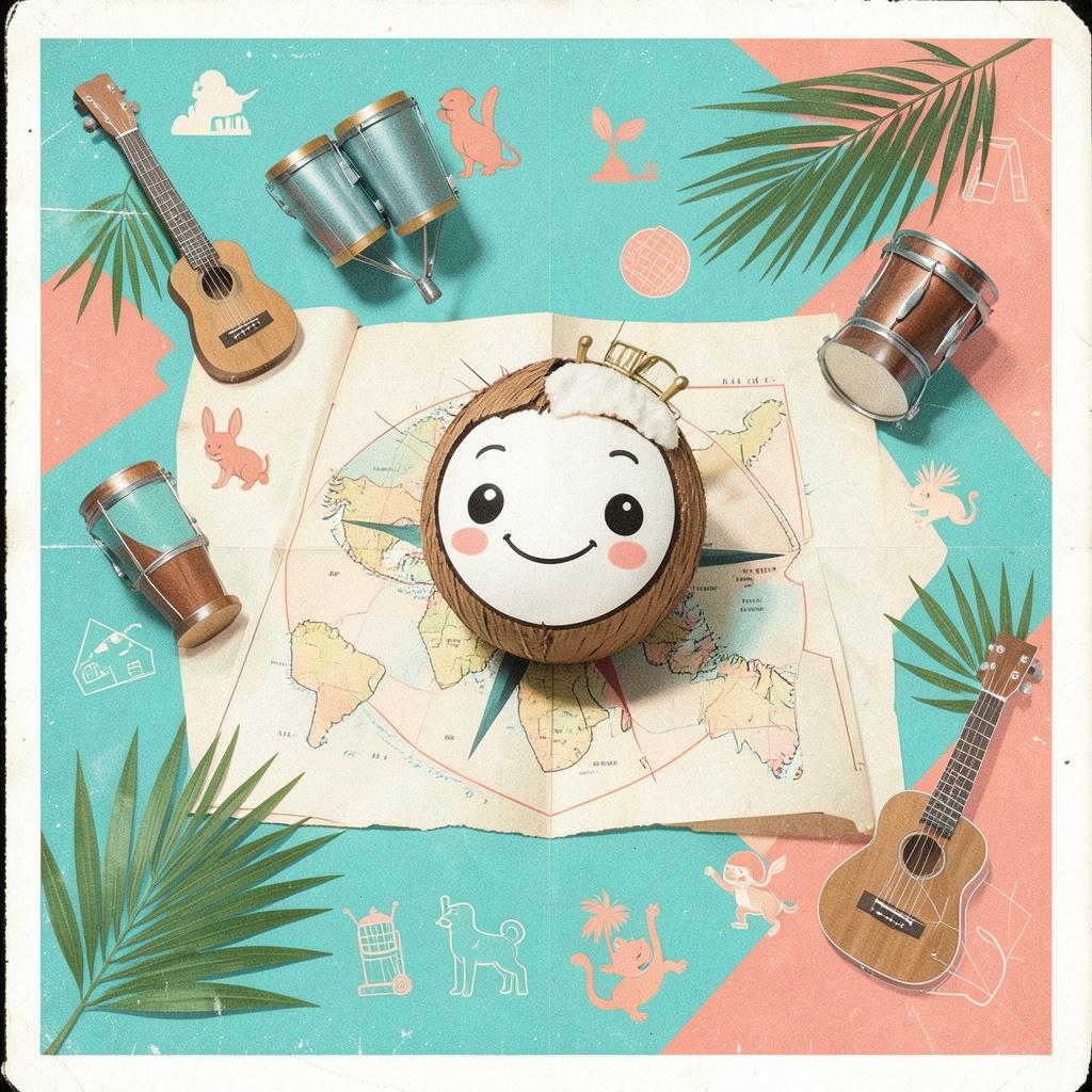 Coconut Compass 2 artwork