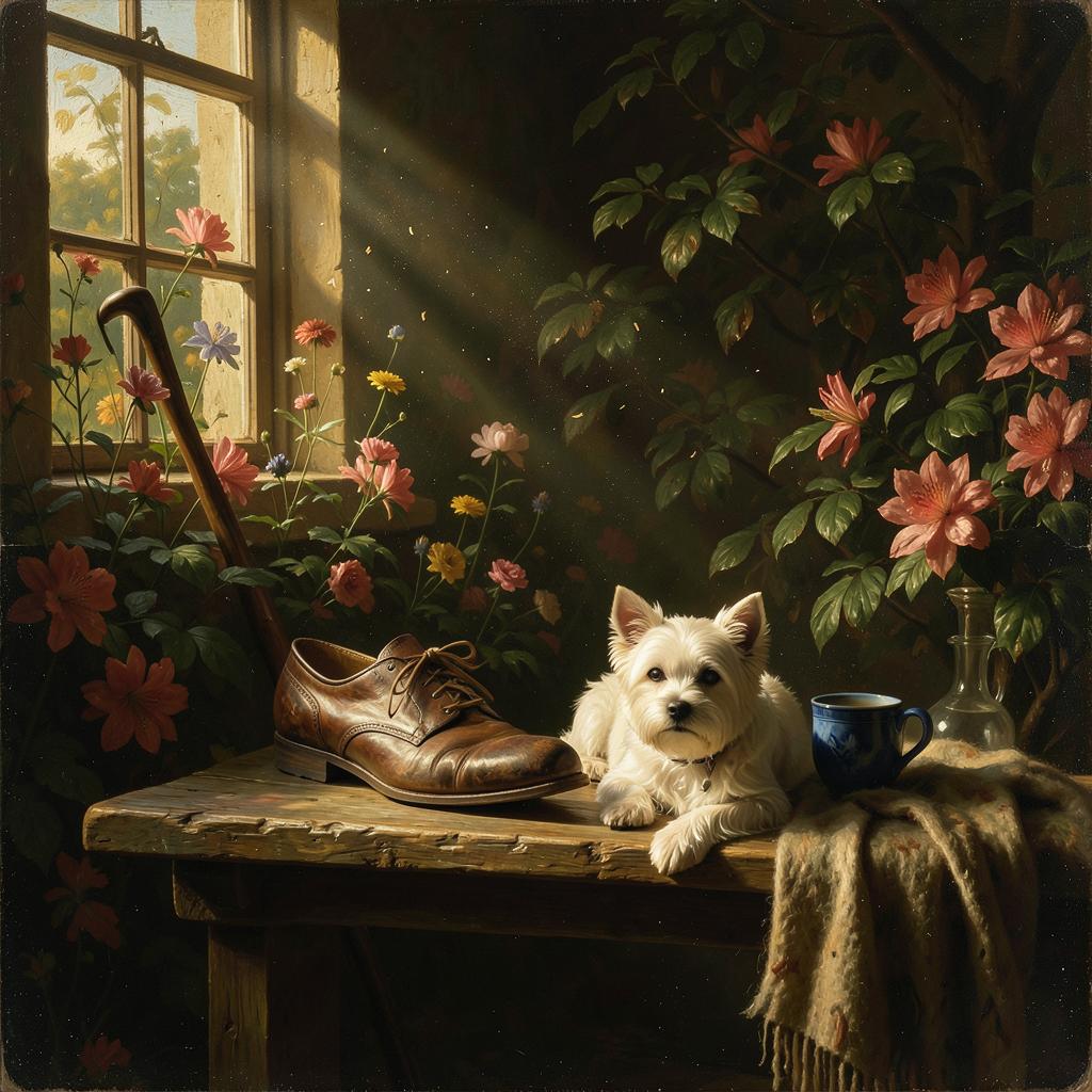 Four Paws and a Peaceful Heart artwork
