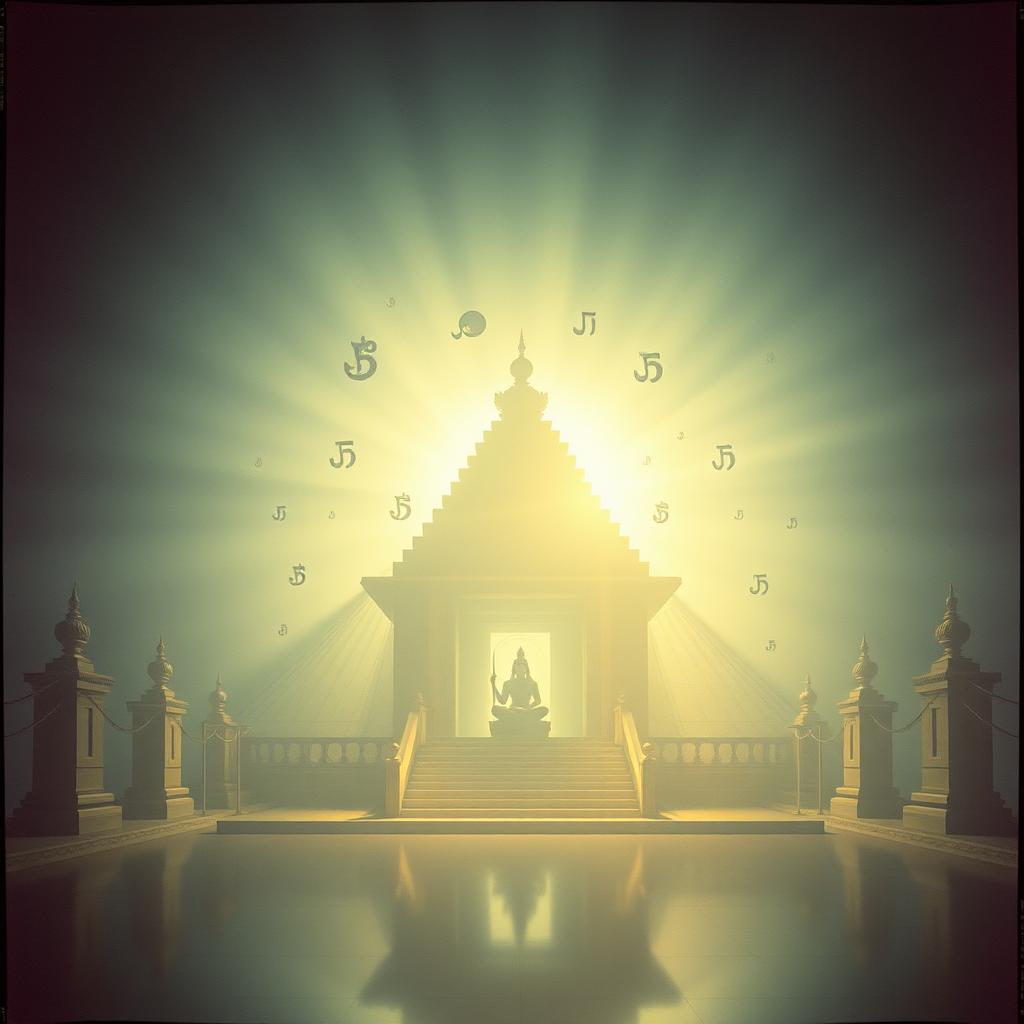 “சிவன் அருள் பெற்றது” (English: “Blessed by Shiva”) artwork