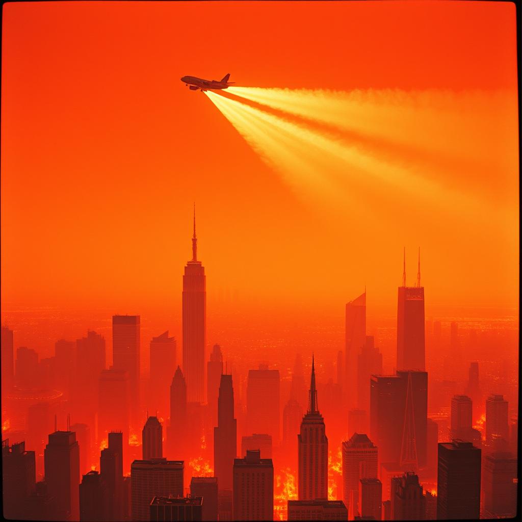 Ciudad en Llamas artwork