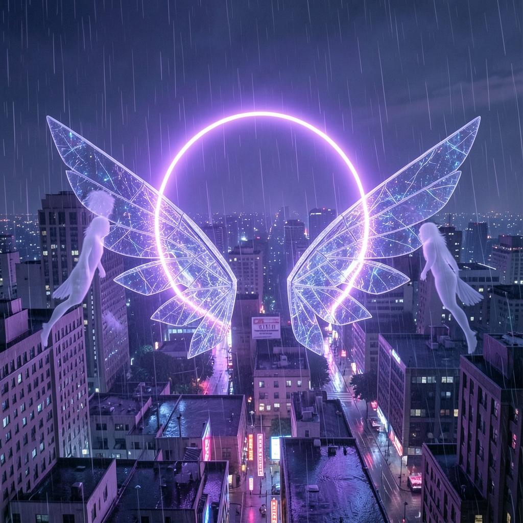 Violet Light Halo (Ghost-Soul Future Electronica Transmission) artwork