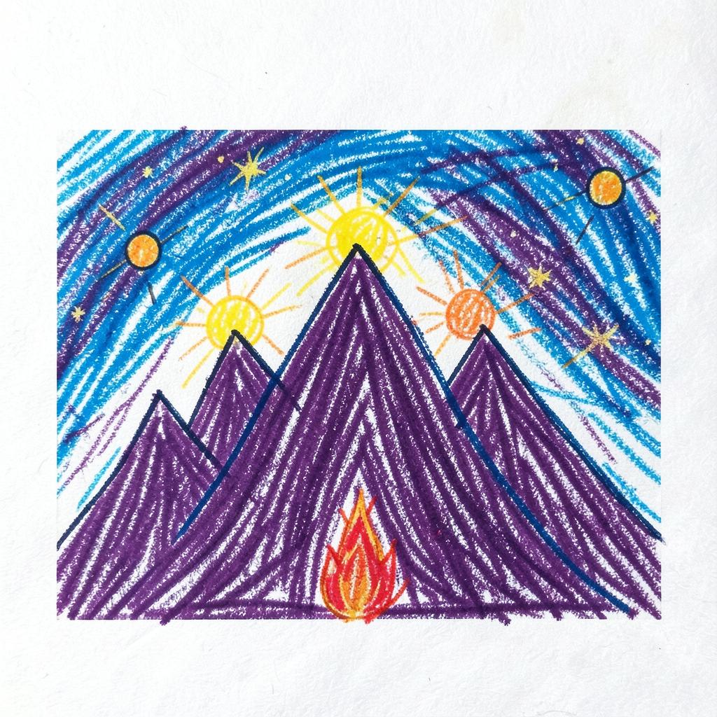 YÖDELCORE IV — MOUNTAINS AMONG THE STARS  “The Last Horizon” artwork