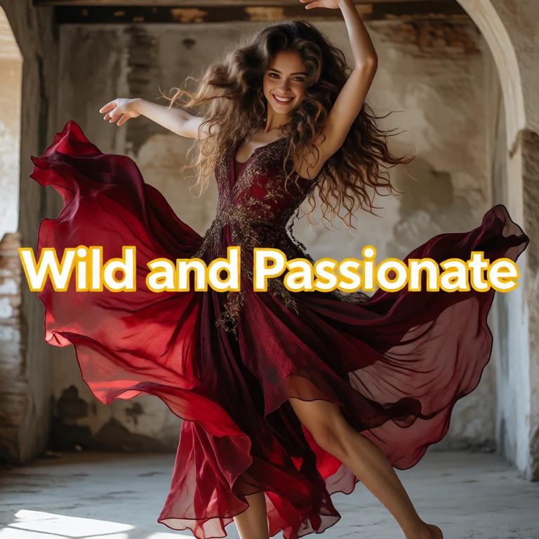 Wild and Passionate:English