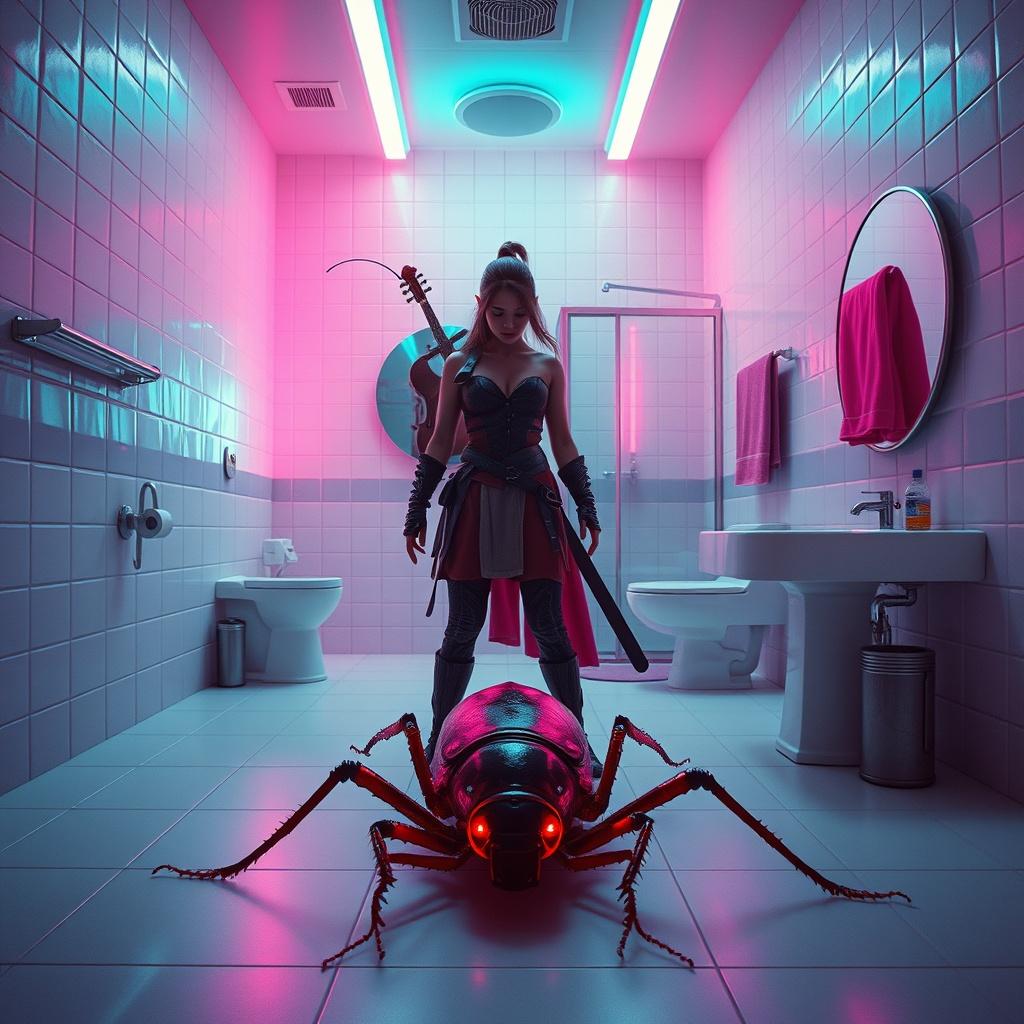 The Flying Cockroach artwork