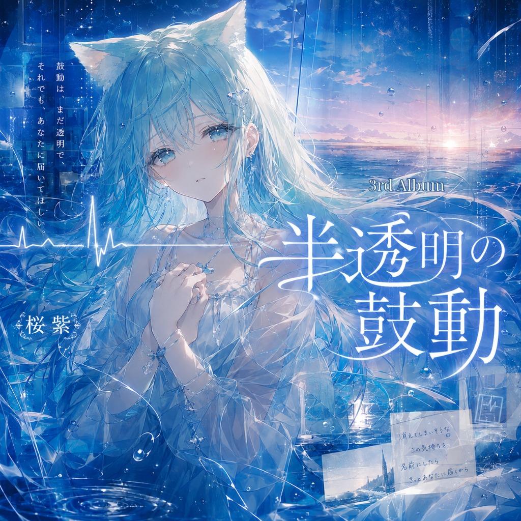 桜紫 3rd Album『半透明の鼓動』
