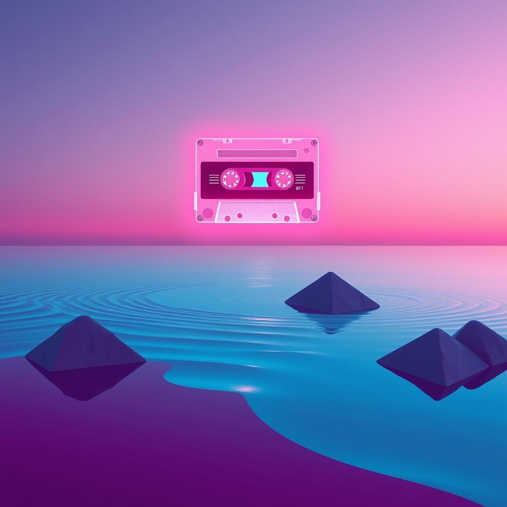 Horizon of open windows artwork