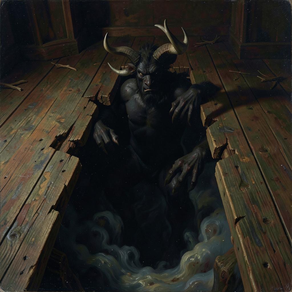 The Watcher in the Floor artwork