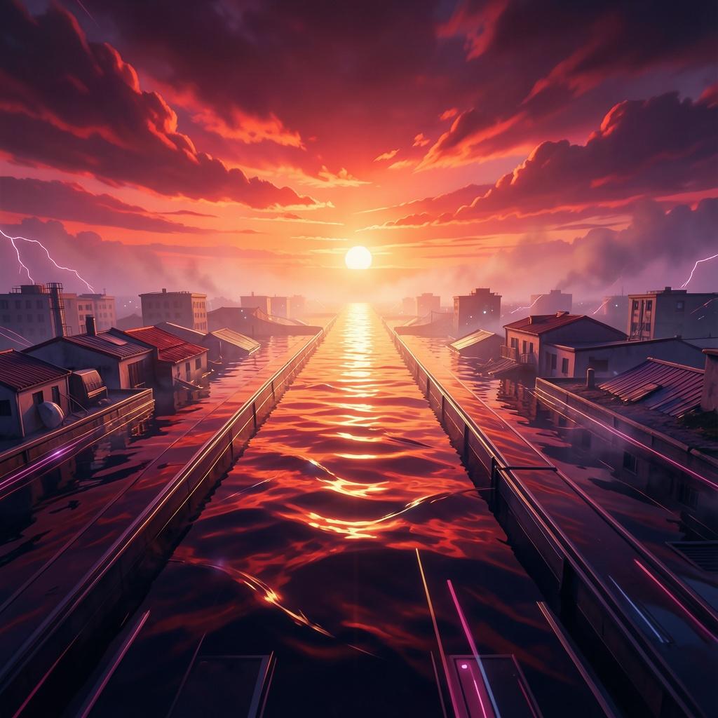Crimson Sunset
(Electro House / Drum and Bass) artwork