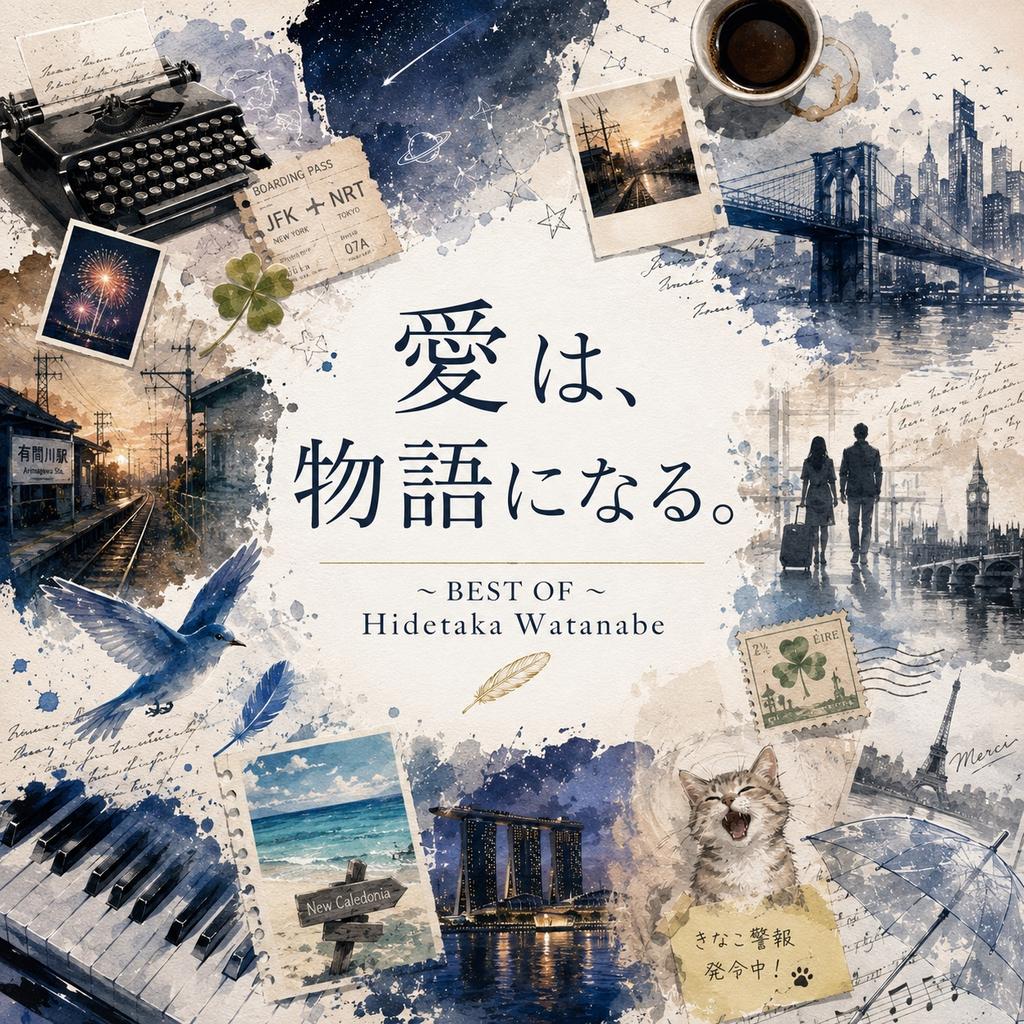 ベストアルバム「愛は、物語になる。〜BEST OF Hidetaka Watanabe〜」