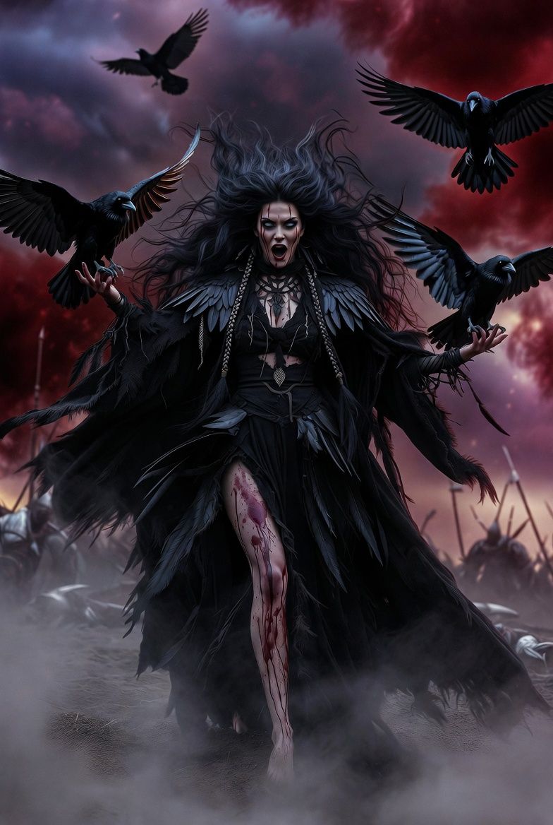 Hail the Morrigan artwork