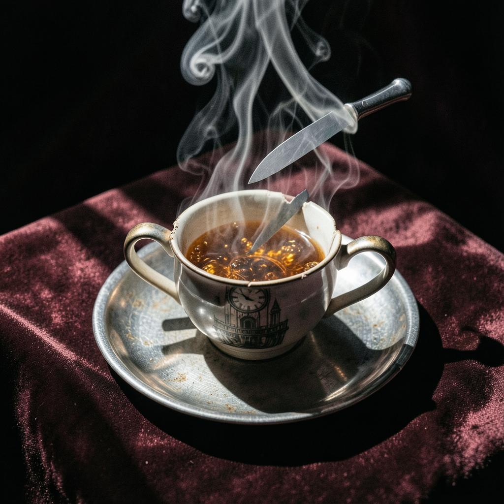Spoiled Tea (The Ballad of Mr. & Mrs. Needy artwork