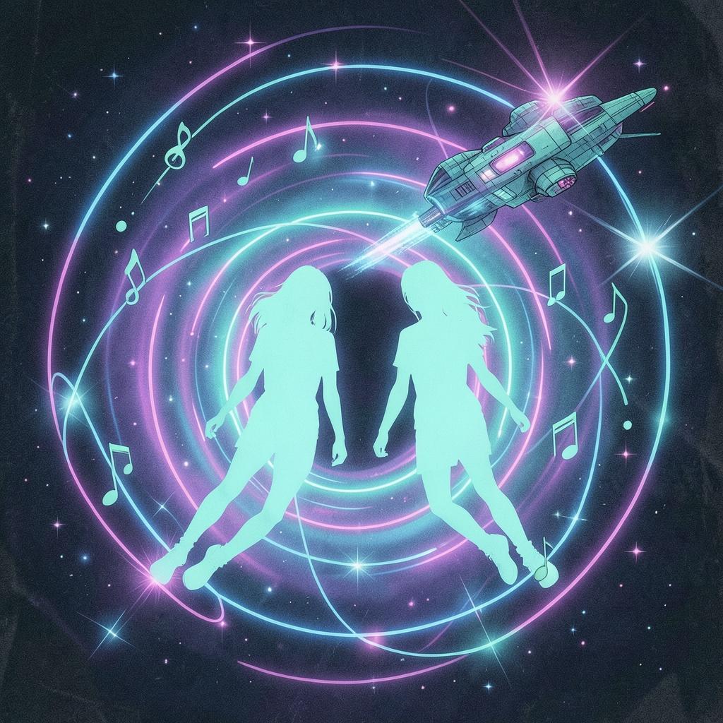 Dancing to the music of the stars (cosmic relax) artwork