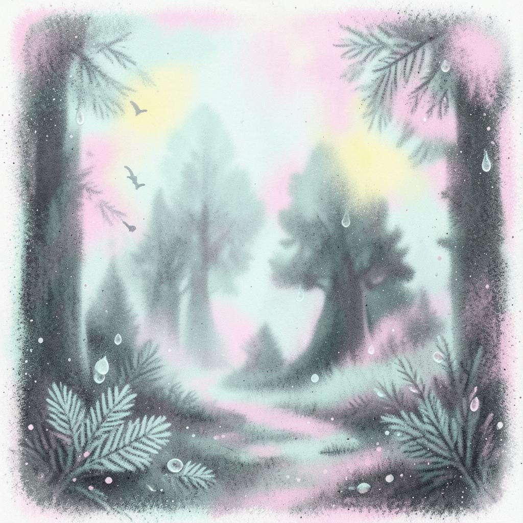 2 Pomeranian Forest artwork
