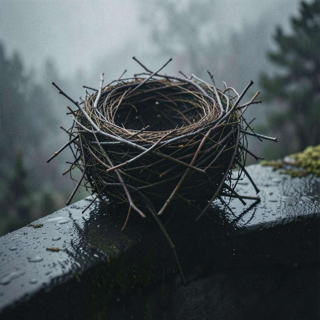 the bird and the wolves....DARKBERRIES...... artwork