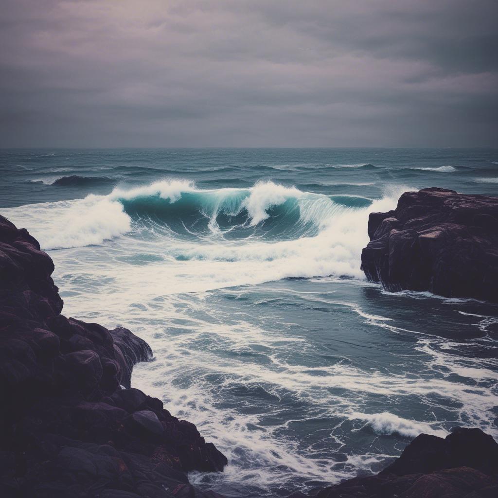 Oceans fill of blood