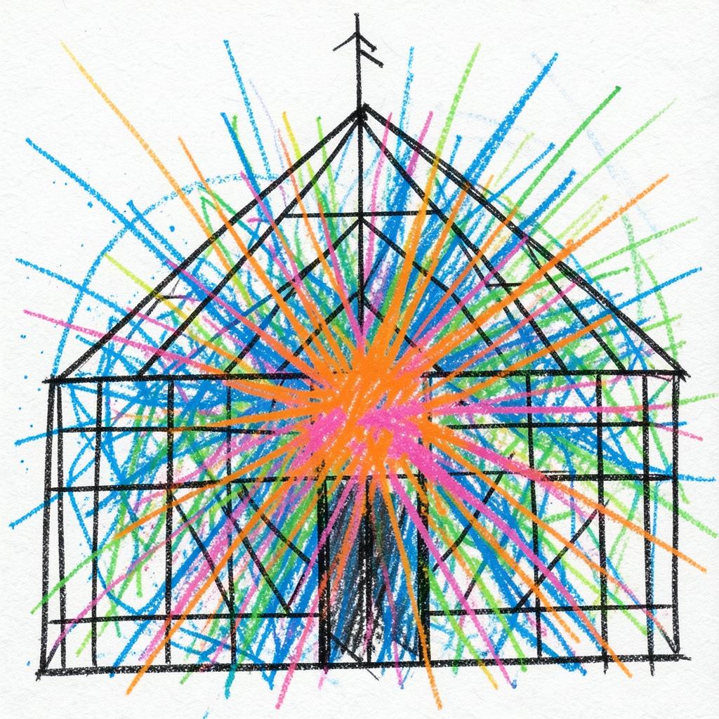 Glasshouse (bzzz cover) artwork