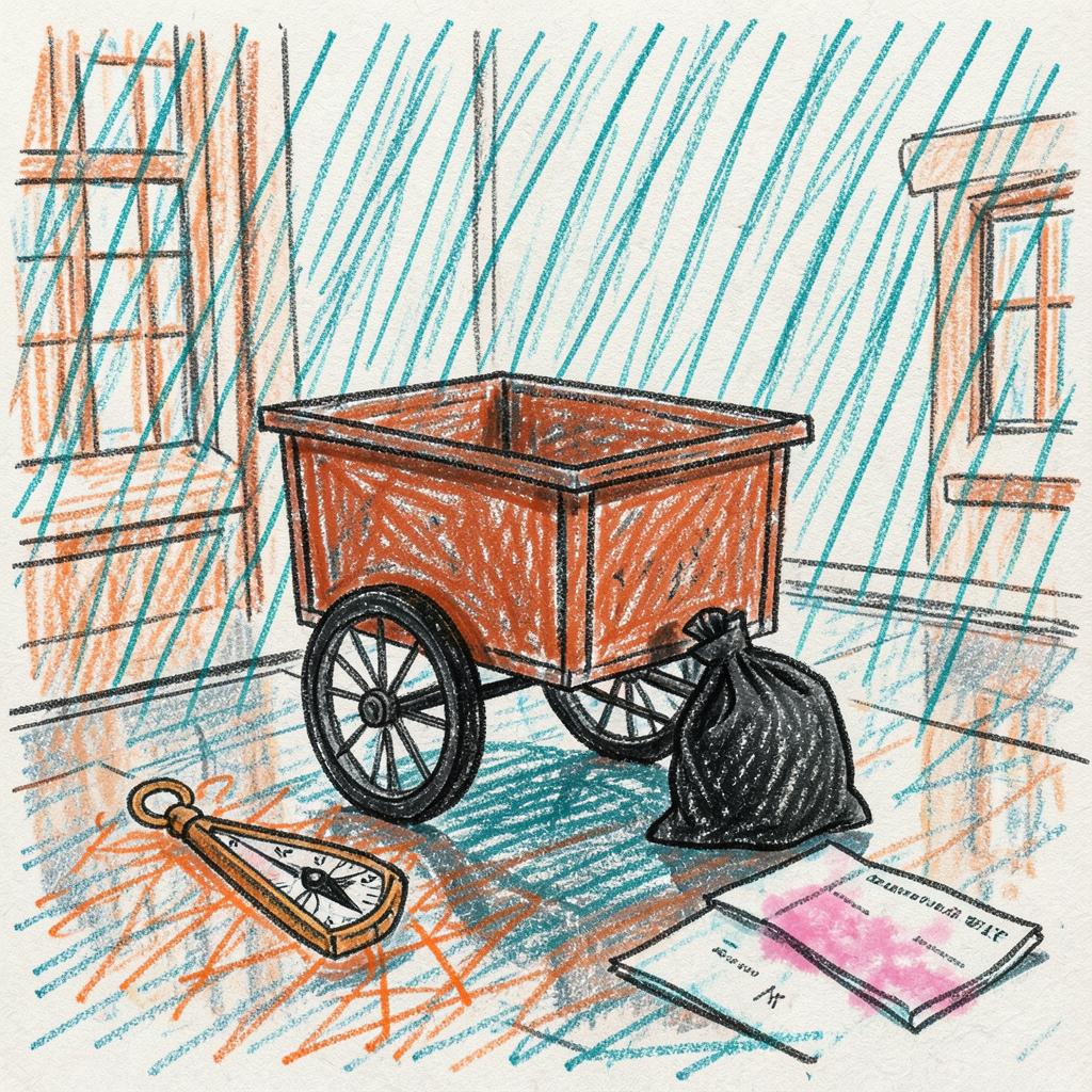 Cart in the Rain v24 artwork