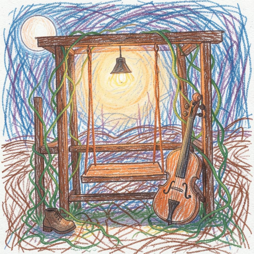 Swinging under the Appalachian Blue Moon 3
