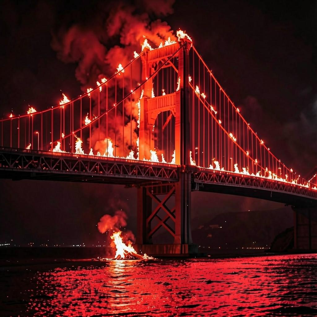 Set fire to your newborn artwork