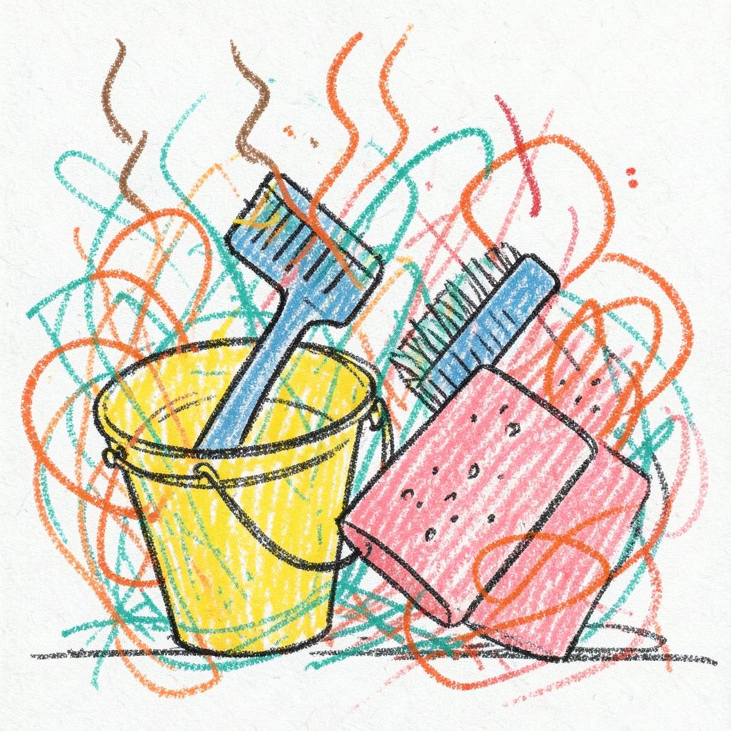 Scrub a Dub, Dub? artwork