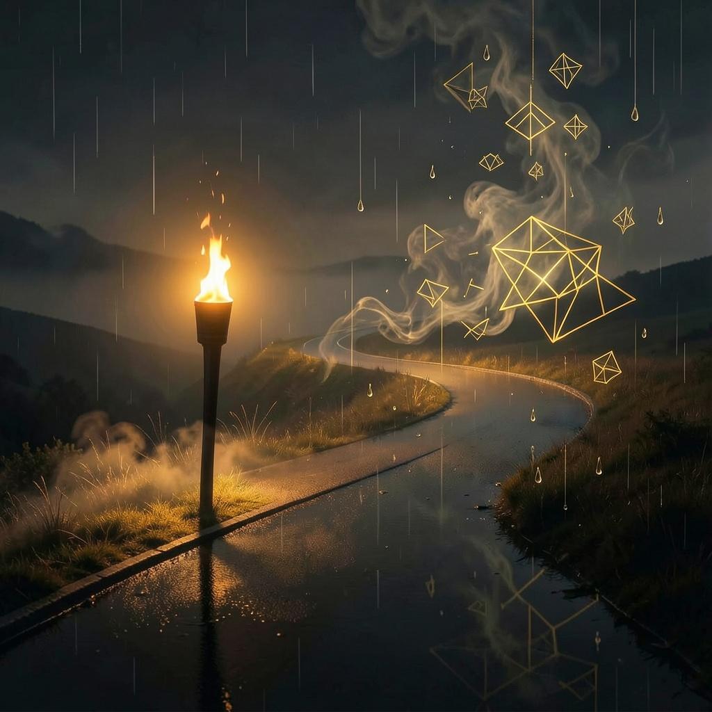 The light of Dawn (combustion) artwork