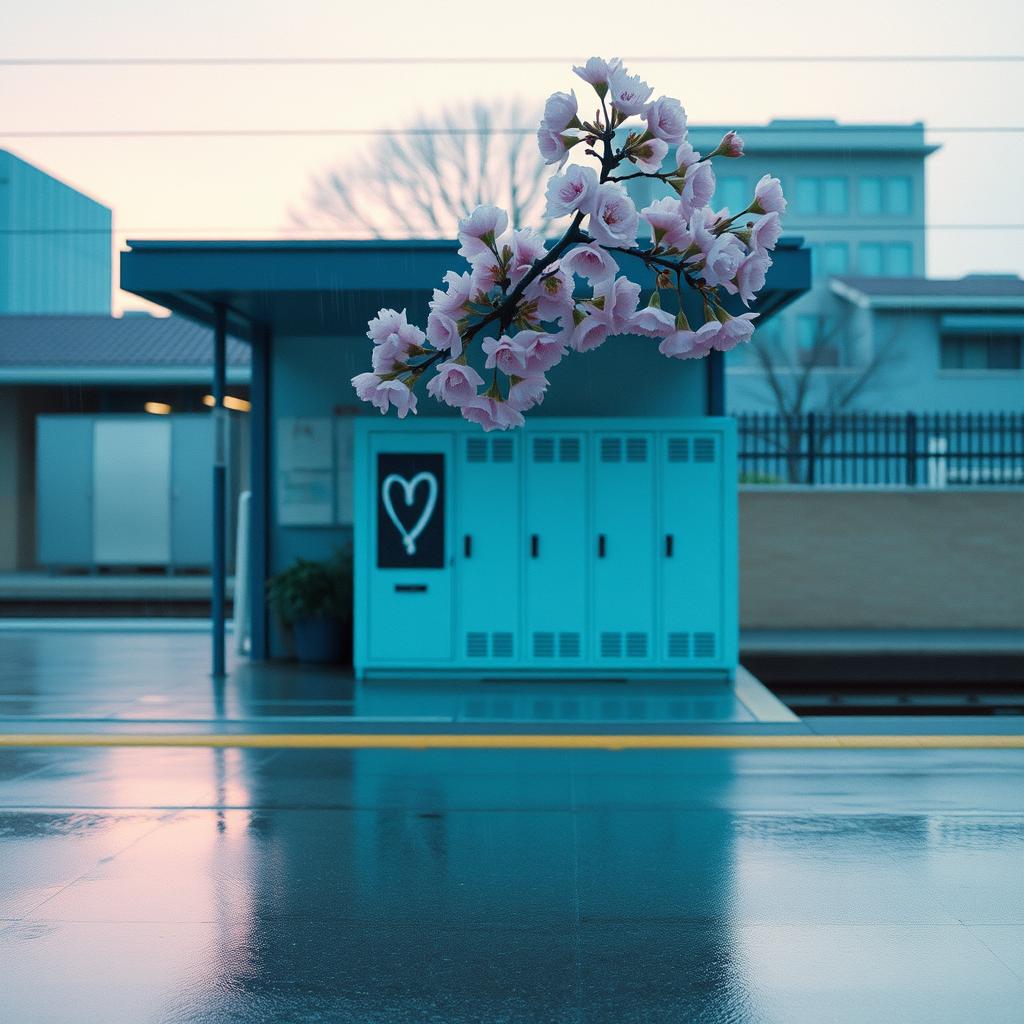桜散る駅でまた artwork