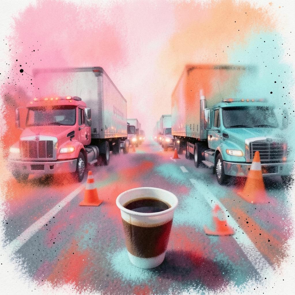 Four-Fifty Off the Ramp 1 - by MARTY artwork