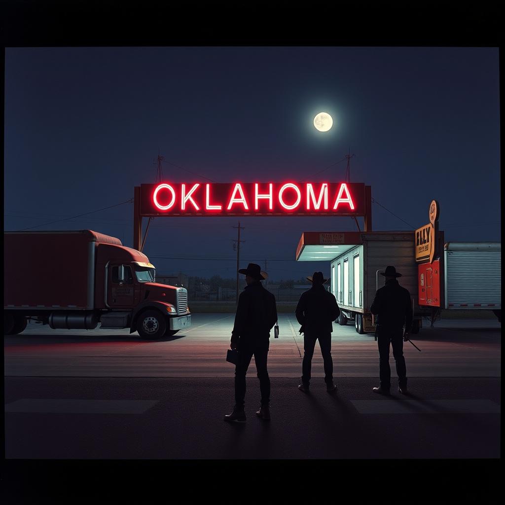 OKLAHOMA FARCE RUN —Gritty Stomp • Dirty Harmonica • Rugged Country‑Rap Flow artwork
