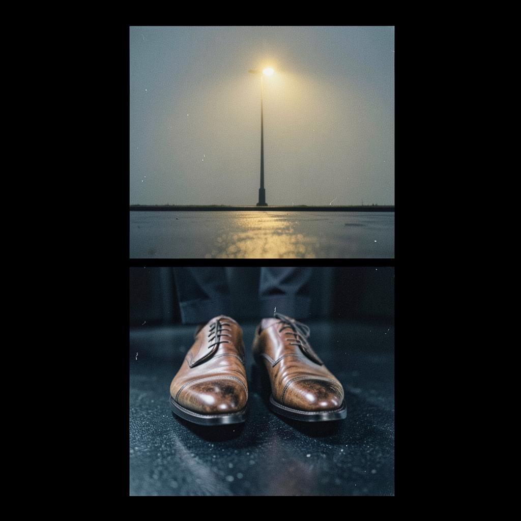 ghosting in designer shoes artwork