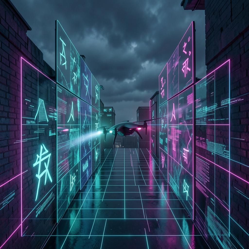 Run Inside the Simulation artwork