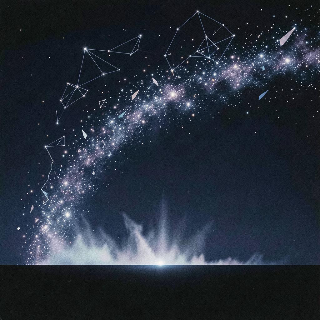 star-falling artwork