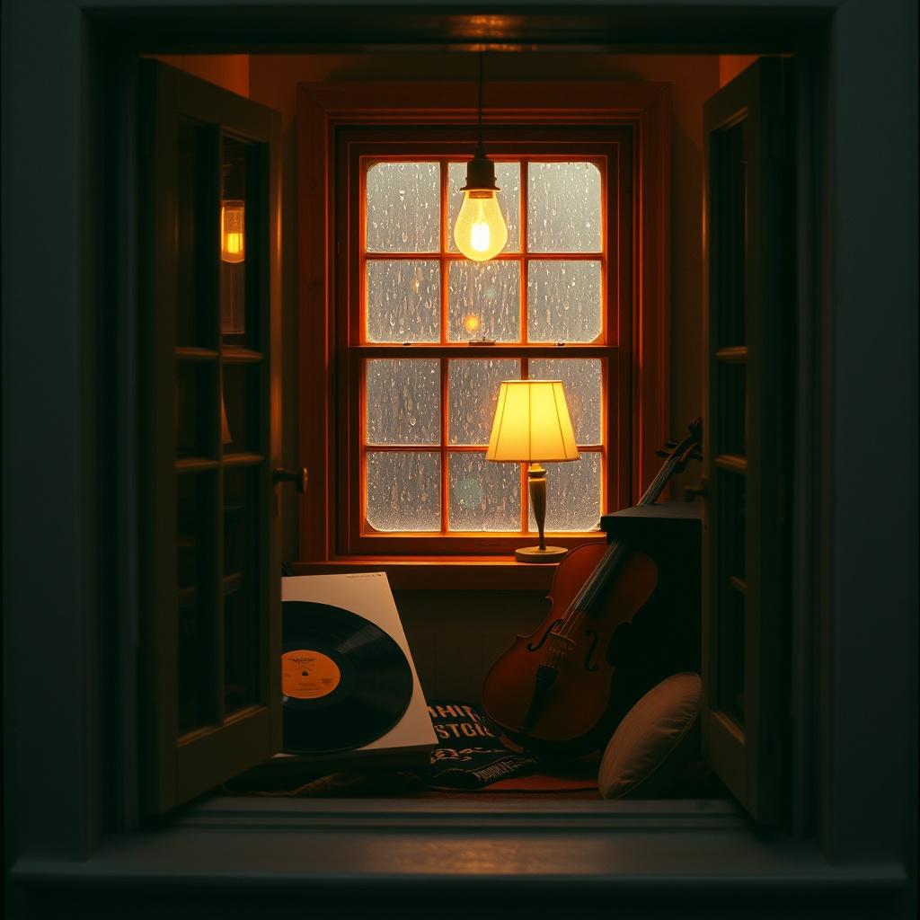 Midnight Library Lo-Fi: Aesthetic Academic Productivity