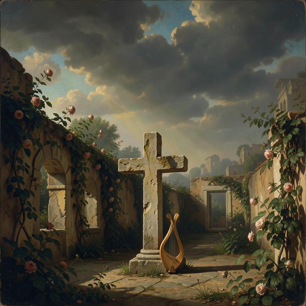 1 CORINTHIANS CH 2A Jesus Christ and Him Crucified artwork