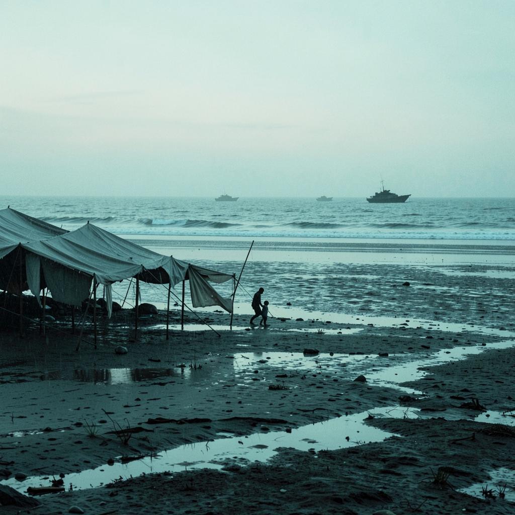 Die Rohingya – „Boote ohne Ufer“ artwork