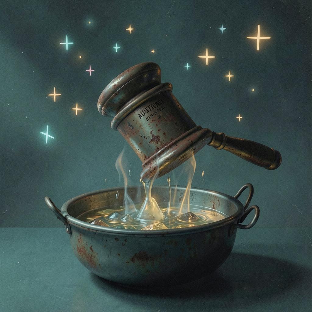 Gin Bathtub Gavel artwork