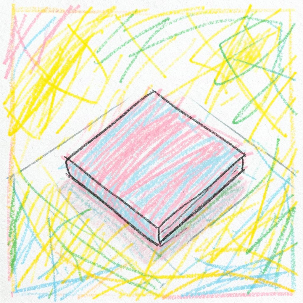 把手帕叠成小方块 · 作品封面