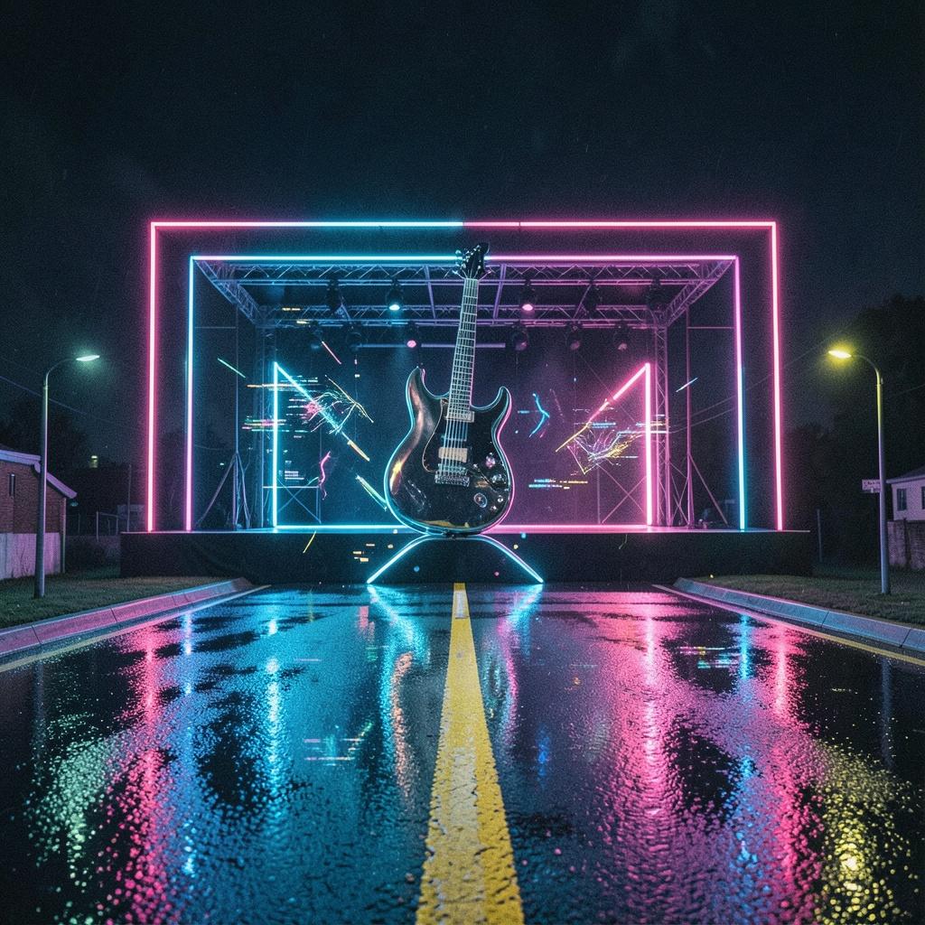 미드나잇 네온무대 artwork